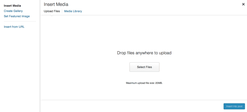 Upload Media in WordPress 3.5 Upload Media in WordPress 3.5