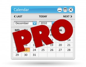 pro pro calendar