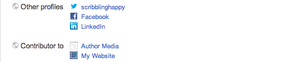 Google+ Contributor Links