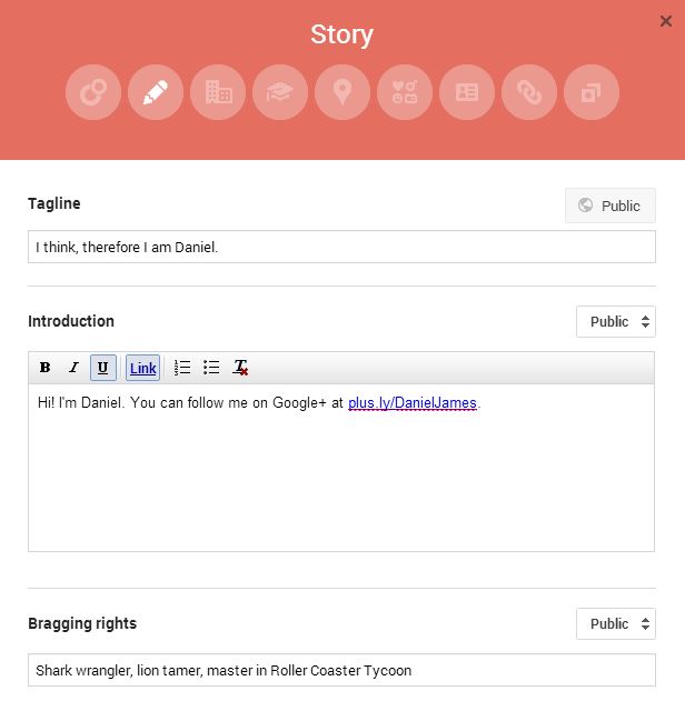 6 editing profile info Author Media
