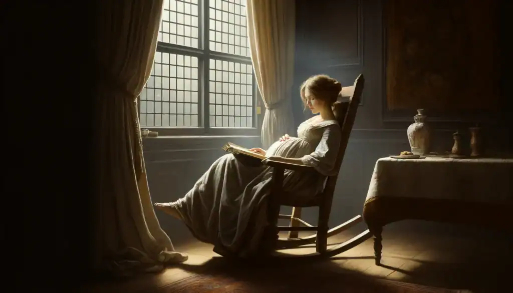 an ai generated renaissance style painting depicting a vendor booth selling books with amazon ads 