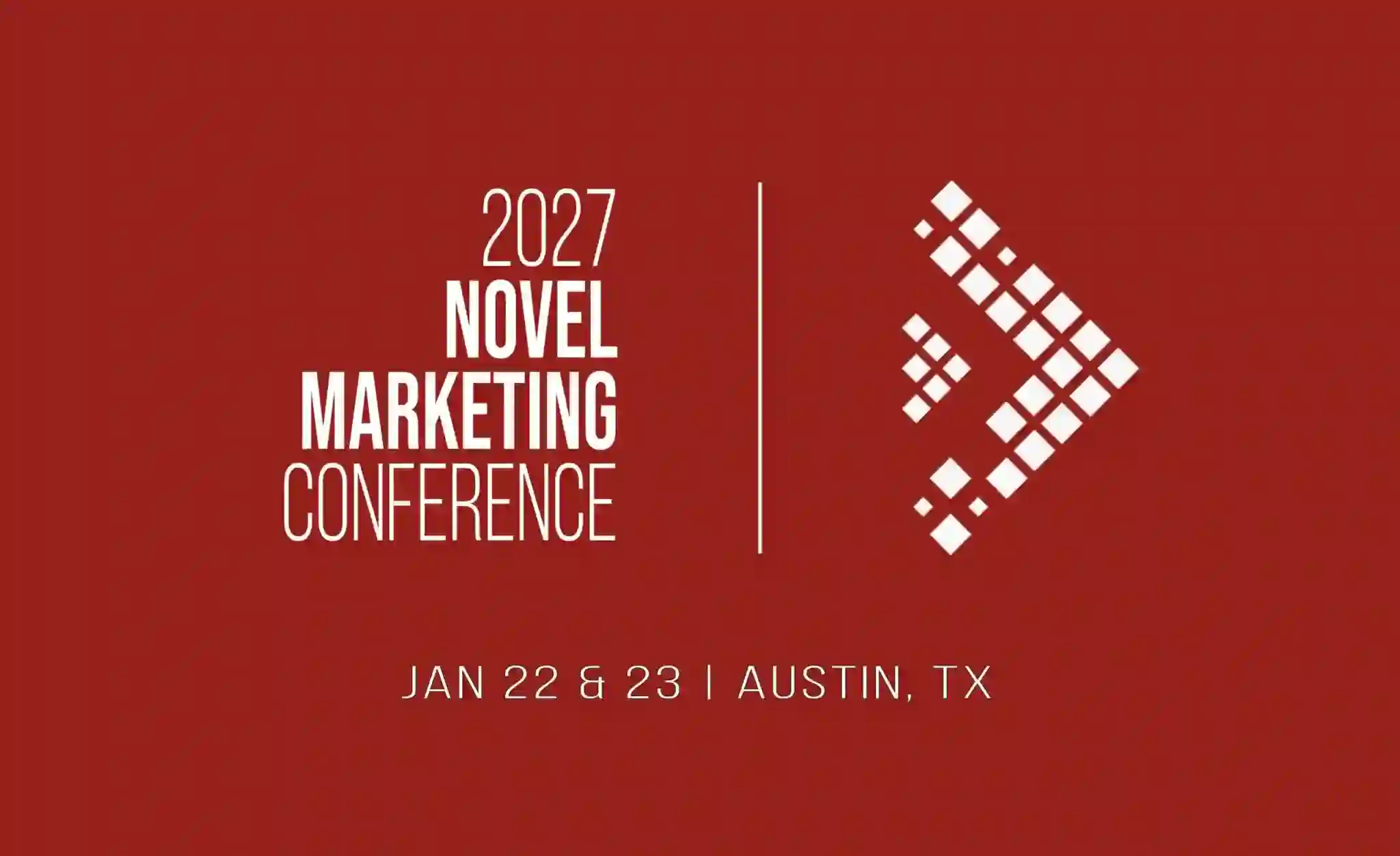 Announcing the 2027 Novel Marketing Conference